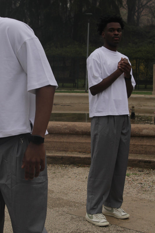 Signature White Tee