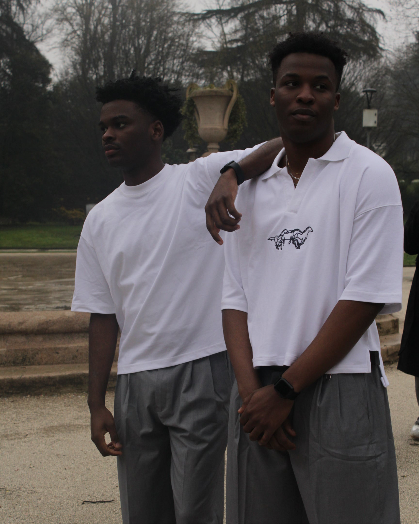 Signature White Tee