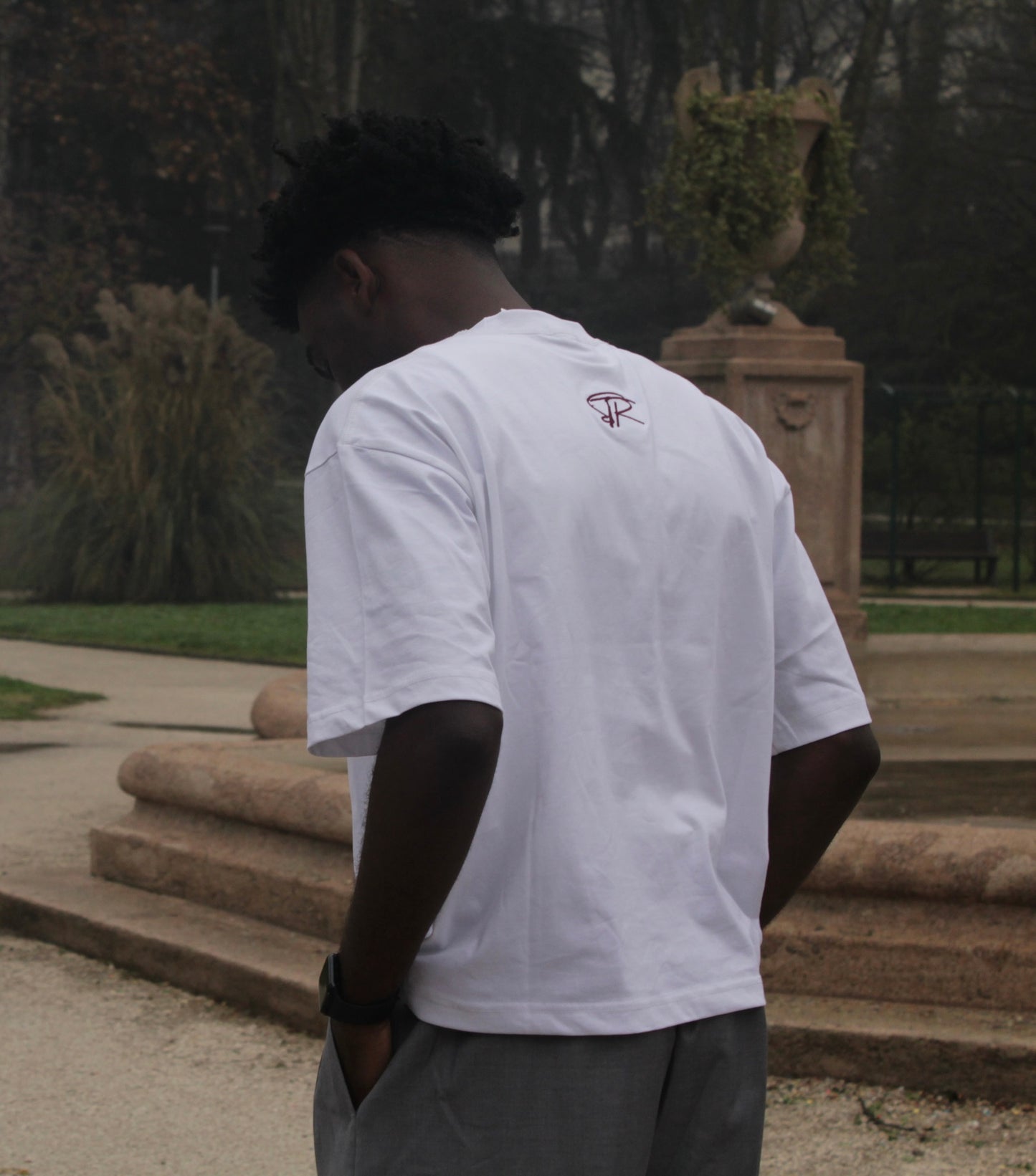 Signature White Tee